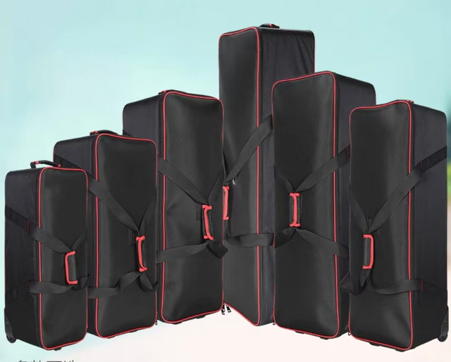 Professional Rolling Camera Gear Bag Large Capacity Customizable Compartment Waterproof Dustproof Shockproof Travel Case
