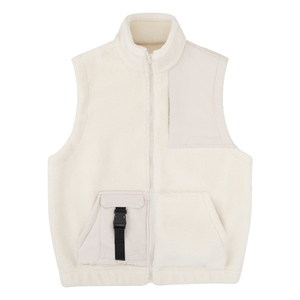 Aoyema alta calidad moda Color sólido mujeres Casual abrigo al aire libre cálido Polar Fleece <span class=keywords><strong>H</strong></span>-tipo <span class=keywords><strong>sin</strong></span> <span class=keywords><strong>mangas</strong></span> abrigo - Product Image 1