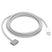 Câble de haute qualité pour MS 3 140W USB-C vers MS 3 Câble pour Mac Book Pro 16 14 pouces M2 M1 PD3. Câble USB C vers 3 tresses, 6,6 pieds, PD