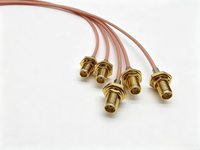 Câble coaxial RF haute fréquence RG316, fil flexible 50 ohms pour antenne GPS WiFi, système de communication micro-ondes