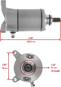 Arrancador para <span class=keywords><strong>Suzuki</strong></span> Atv Lt160 Ltf160 Lt230 Ltf230 Ltf250 Ltz250 Quadrunner 410-54046 18808 SA-102 495747 49-5747 2-2765-<span class=keywords><strong>MT</strong></span>, SA-103 - Product Image 3