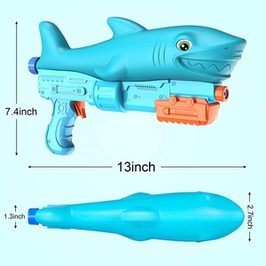 Super pistolet à eau pour enfants avec 800cc requin pour fête d'été à la piscine <span class=keywords><strong>en</strong></span> plein <span class=keywords><strong>air</strong></span> jouets de jet d'eau jeu de tir à l'eau - Product Image 3
