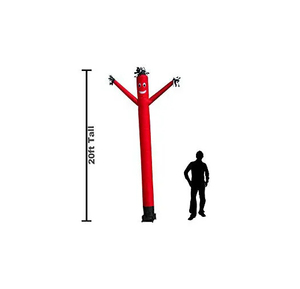 Danseur <span class=keywords><strong>gonflable</strong></span> publicitaire personnalisé à une jambe pour événements – Géant, amusant et ondulant, idéal pour la publicité aérienne - Product Image 6