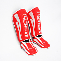 Protector de Brazo y Espinilla de Piel Sintética PU para Entrenamiento de Boxeo, Kickboxing y Taekwondo, de Alta Calidad