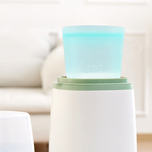 Sac de stockage de lait maternel en silicone réutilisable écologique Solution durable pour les nouvelles mamans - Product Image 4