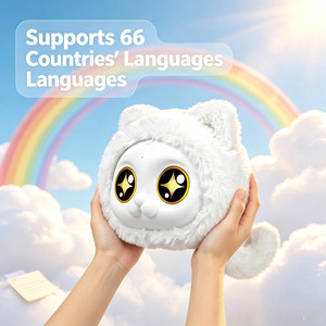 ของเล่นผู้ช่วยเสียงอัจฉริยะ รองรับ 66 ภาษา พร้อมความเป็นเพื่อนที่เข้าใจอารมณ์สำหรับเด็ก ชุดของขวัญเทคโนโลยี ผู้ผลิต OEM โดยตรง - Product Image 4