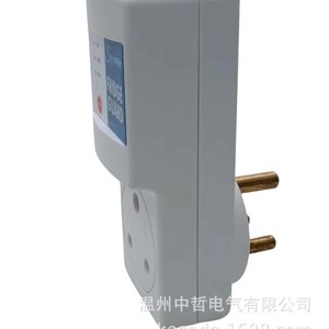 ปลั๊กป้องกันไฟกระชากสำหรับตู้เย็น 230V 1 ช่อง พร้อมระบบทดสอบตัวเอง มาตรฐานสายดิน วัสดุพลาสติก ผลิตที่เมืองเหวินโจว - Product Image 1