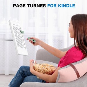 <span class=keywords><strong>Télécommande</strong></span> RF GEKVIVE pour tourner les pages de Kindle Paperwhite/Scribe/Tablettes et Téléphones - Enregistrement vidéo et déclencheurs à distance Vert - Product Image 2