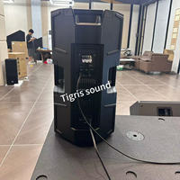 Enceintes de monitoring actives TIGRIS SOUND Art 915-AX 15 pouces - 1050W RMS, diaphragme en alliage de titane, alimentation professionnelle pour scène et studio