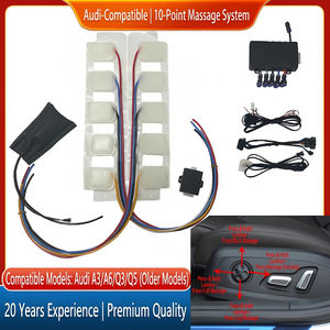 Kit de modification de massage à 10 points spécial <span class=keywords><strong>Audi</strong></span> A4L A6L Q5L Q7 A8L, accessoires de mise à niveau de siège contrôlés par interrupteur de style original - Product Image 6