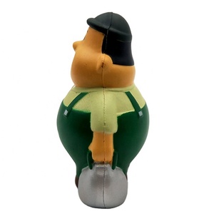 뚱뚱한 노동자 질퍽한 장난감 참신 안티 불안 스트레스 볼 선물 PU 폼으로 만든 - Product Image 5