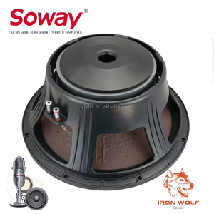 <span class=keywords><strong>Altavoces</strong></span> PA para Automóvil SW15-200 de 15 Pulgadas y 1000 W con Tweeter, Diseño de Aluminio - Product Image 4