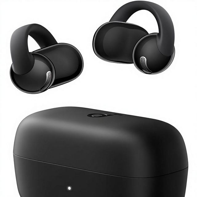 Soundcore C50i Anker Open Ear-clip Earbuds Clip-On Headphones Running Workout 12mm Drivers Powerful Bass IP55 Waterproof