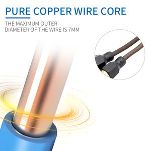 Câble RCA Y Splitter plaqué or OFC double blindage 1 femelle vers 2 mâles 30 cm pour amplificateur de subwoofer audio de voiture, home cinéma - Product Image 4