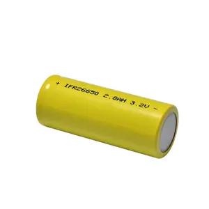 CTECHi Lifepo4 battery 3.2V 2800mAh IFR26650 rechargeable battery Flat Top