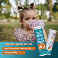 Analizador de Agua de Alta Precisión 17 en 1 para Pruebas de Agua Potable y de Pozo, Incluye Medición de Dureza del Agua