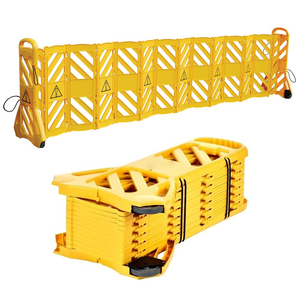 Barriere di Controllo Folla Retrattili in Plastica di Alta Qualità, Recinzione Espandibile Portatile Temporanea, Barriera Pieghevole - Product Image 4