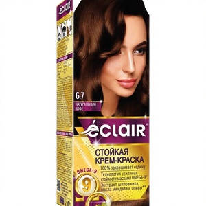 Crema de Coloración Capilar OMEGA9 en Sobres, Tinte Permanente con Aceites, Fácil Coloración Casera para Todo Tipo de Cabello, Adultos/Adultos Mayores, Modelo EC01, Venta al Por Mayor - Product Image 1