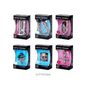 Trí tuệ thông minh trêu ghẹo Iq Câu Đố đúc dây kim loại trò chơi câu đố cho trẻ em và người lớn - Product Image 3