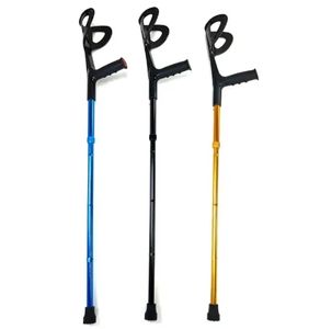 Hot Selling Ouderen Rollators Aluminium Krukken Multifunctionele Stoel Verstelbare Wandelstokken Onderarm Krukken - Product Image 2