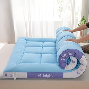 Protector de Colchón Transpirable de Algodón Lavado, Antibacterial, Suave y Lavable, para Uso en Dormitorios y Hospitales - Product Image 3