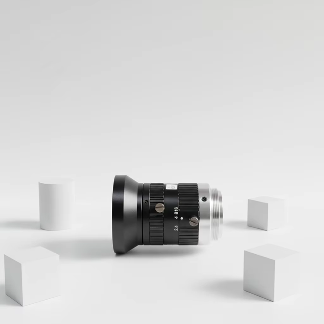 Industrial 3D Camera High Pixel Resolution 2/3" Machine Visual Inspection Convex Low Distortion Customizable Focal Length