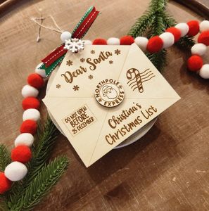Busta <span class=keywords><strong>di</strong></span> babbo natale personalizzata ornamento lista <span class=keywords><strong>di</strong></span> natale ornamento busta <span class=keywords><strong>di</strong></span> natale - Product Image 4
