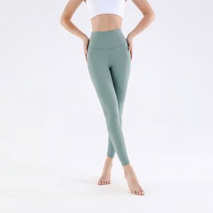 Leggings de Yoga, Ropa Deportiva Transpirable, Logotipo Personalizado al por Mayor, Leggings Deportivos Casuales para Mujer, Transpirables, Antibacterianos - Product Image 1