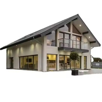 Maison modulaire préfabriquée moderne avec 3 chambres et intérieur de luxe pour une vie résidentielle familiale permanente et des vacances