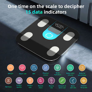 180KG/396LB Power Solar Charging Waage Lichtenergie Wiederauf ladbare Smart <span class=keywords><strong>Scale</strong></span> <span class=keywords><strong>Bluetooth</strong></span> Elektronische Körperfett waage - Product Image 5