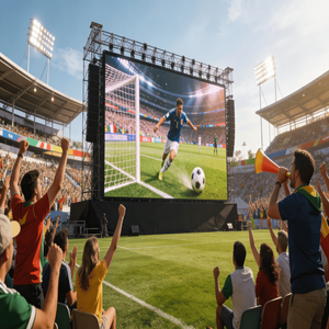 Mur vidéo LED extérieur ultra-clair P3.91 pour la <span class=keywords><strong>location</strong></span>, idéal pour les tournois de football internationaux - Product Image 2