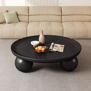 <span class=keywords><strong>Table</strong></span> basse ronde noire moderne avec support <span class=keywords><strong>de</strong></span> base <span class=keywords><strong>de</strong></span> sphère <span class=keywords><strong>Table</strong></span> centrale <span class=keywords><strong>de</strong></span> salon minimaliste <span class=keywords><strong>Table</strong></span> d'appoint pour canapé Maison - Product Image 6