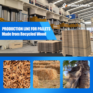 Fabricante de máquina prensadora de palets de madera hidráulica doble en venta - Product Image 4