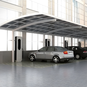 Cochera al aire libre personalizada, estructura de aluminio, refugio de coche impermeable, toldo de garaje duradero para protección de vehículos para todo tipo de clima - Product Image 2