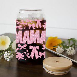 Cupswraps16oz GentleWhispersMotherly Love Homies Dtf Cup Wraps Vintage Family Bond Aesthetics Dtf Uv Transfer Stickers Wholesale - Product Image 3