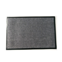 Puro de Dacron de poliéster Material de fibra de respaldo de PVC absorción de agua de entrada de puerta de piso Mat