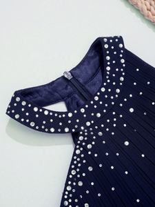 Nouvelle Robe de Princesse d'Anniversaire pour Enfants de 9 Ans, Derniers Modèles Robes de Mariage à Fleurs pour Filles - Product Image 4