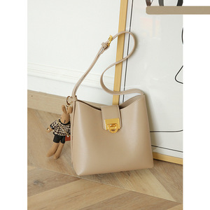 Borsa a secchiello di nicchia francese da donna nuova in pelle borsa monospalla da donna marea moda <span class=keywords><strong>tutto</strong></span> borsa a campata diagonale - Product Image 6