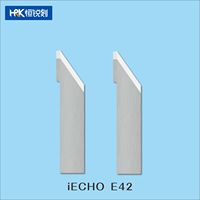 IECHO Serie Wolframkarbid Oszillierende Klinge CNC Vibrierende Schneideklinge für Leder Schaum Karton Digitaler Schneidemaschine, E42