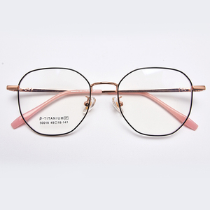 Gafas ópticas con marco de titanio personalizadas, diseño asiático, buena venta - Product Image 2