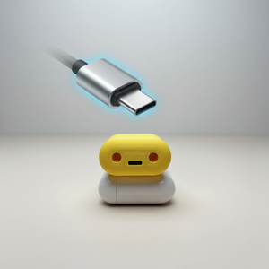 Étui antichoc pour écouteurs Apple <span class=keywords><strong>avec</strong></span> convertisseur Type C pour Apple <span class=keywords><strong>Airpods</strong></span> 1/2/3, housse <span class=keywords><strong>de</strong></span> protection pour <span class=keywords><strong>Airpods</strong></span> 3 - Product Image 5