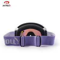 Lunettes de ski OTG personnalisées avec logo OEM, verres magnétiques de luxe pour l'extérieur, photochromiques, pour snowboard,
