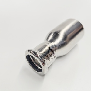 Vệ sinh 304/316L Ống thép không gỉ uốn cong, giảm tốc với kết thúc đồng bằng, chéo SS phù hợp nhà cung cấp, cho nước và cung cấp khí đốt - Product Image 3