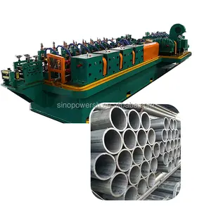 straight seam welded tube production line steel tube pipe making machine mill price for RHS SHS