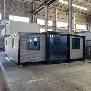 <span class=keywords><strong>Casa</strong></span> contenedor expandible, <span class=keywords><strong>casa</strong></span> modular de diseño plegable de 40 pies, cabaña de playa, cabaña forestal, inversión controlable para <span class=keywords><strong>alquiler</strong></span> - Product Image 1