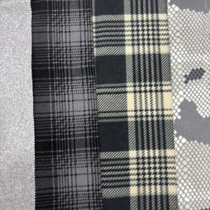 Tissu polaire en polyester 100% jacquard imprimé uni personnalisé en gros d'usine pour vêtements d'extérieur, manteaux, vestes, couvertures - Product Image 5
