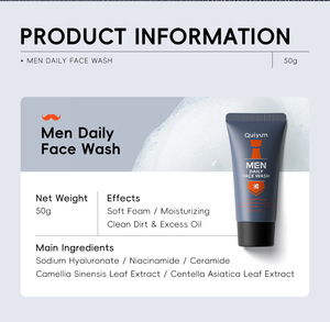 <span class=keywords><strong>Gel</strong></span> <span class=keywords><strong>nettoyant</strong></span> <span class=keywords><strong>visage</strong></span> pour <span class=keywords><strong>homme</strong></span> à la vitamine C, nettoyage en profondeur naturel de haute qualité, 50g - Product Image 3