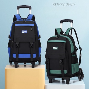 New Primary <strong>School</strong> Students Pull Rod Schoolbag Children's Backpack Dual-purpose Schoolbag Four, Five, Six <strong>Grade</strong> Large Capacity - Product Image 2