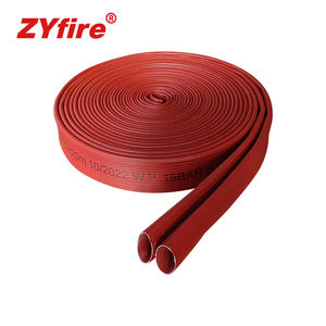 ZYfire LR BS certificata Extra lungo flessibile in gomma di Nitrile rosso rivestito tubo dell'acqua antincendio per i <span class=keywords><strong>vigili</strong></span> <span class=keywords><strong>del</strong></span> <span class=keywords><strong>fuoco</strong></span> - Product Image 3