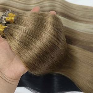 ISWEET Extensions de cheveux naturels I-Tip en gros, vierges, bruts, Remy, alignés sur les cuticules, sans produits chimiques, sans perte de cheveux - Product Image 3